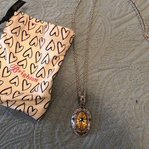 Brighton Pendant with inlaid cross